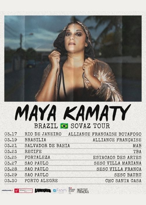 MAYA KAMATY en Tournée au Brésil en mars 2025 - SOFAZ TOUR