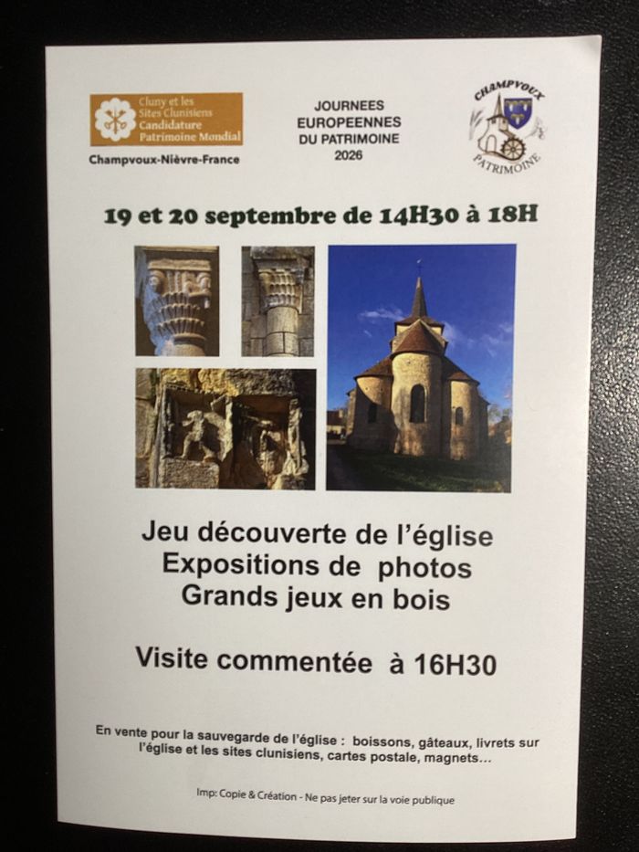 Église Clunisienne de Champvoux
