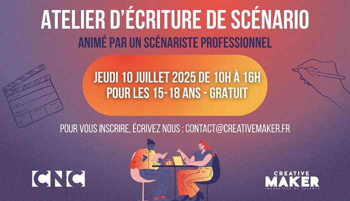 Atelier d'écriture de scénario