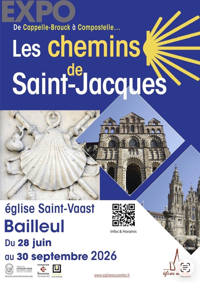 Exposition sur les chemins de Saint-Jacques de Compostelle dans les Hauts-de-France
