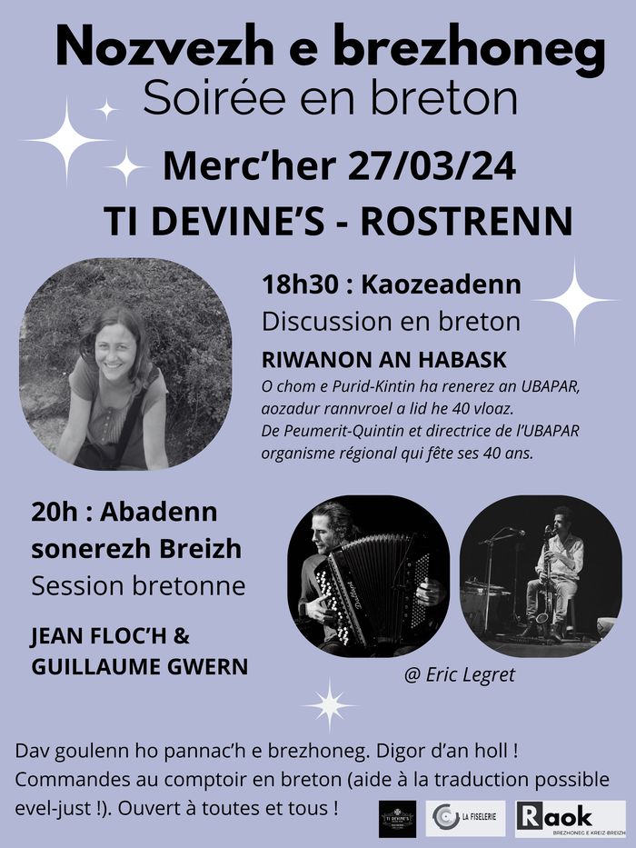 Soirée en breton à Rostrenen