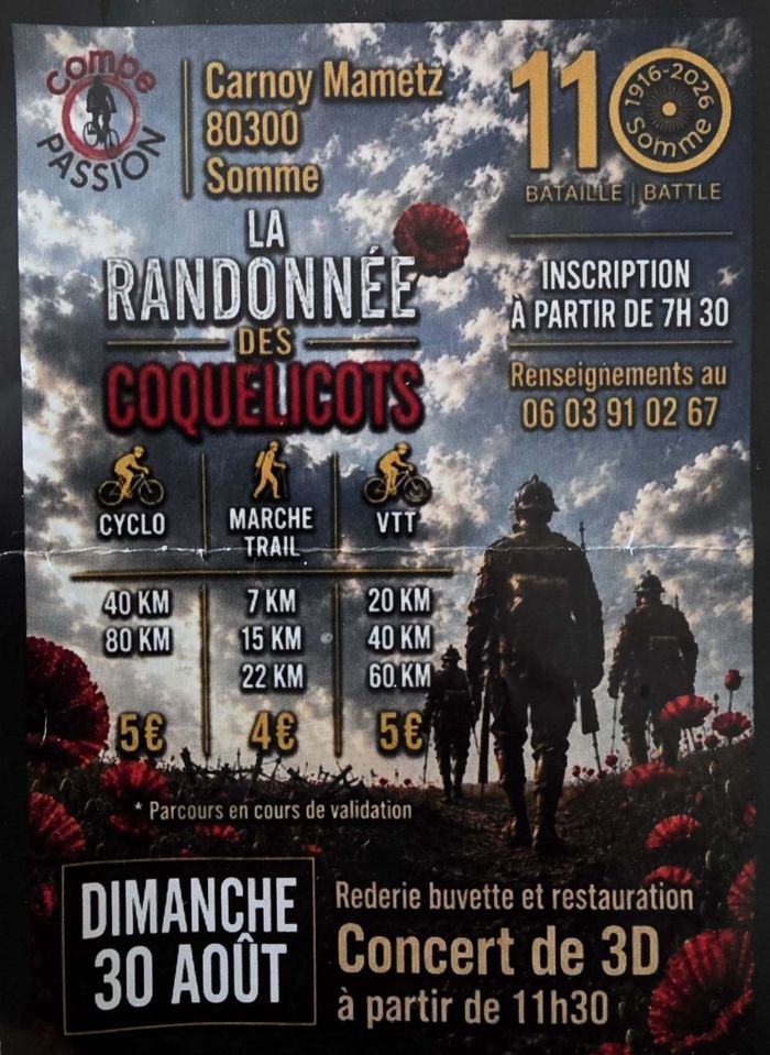 La randonnée des coquelicots