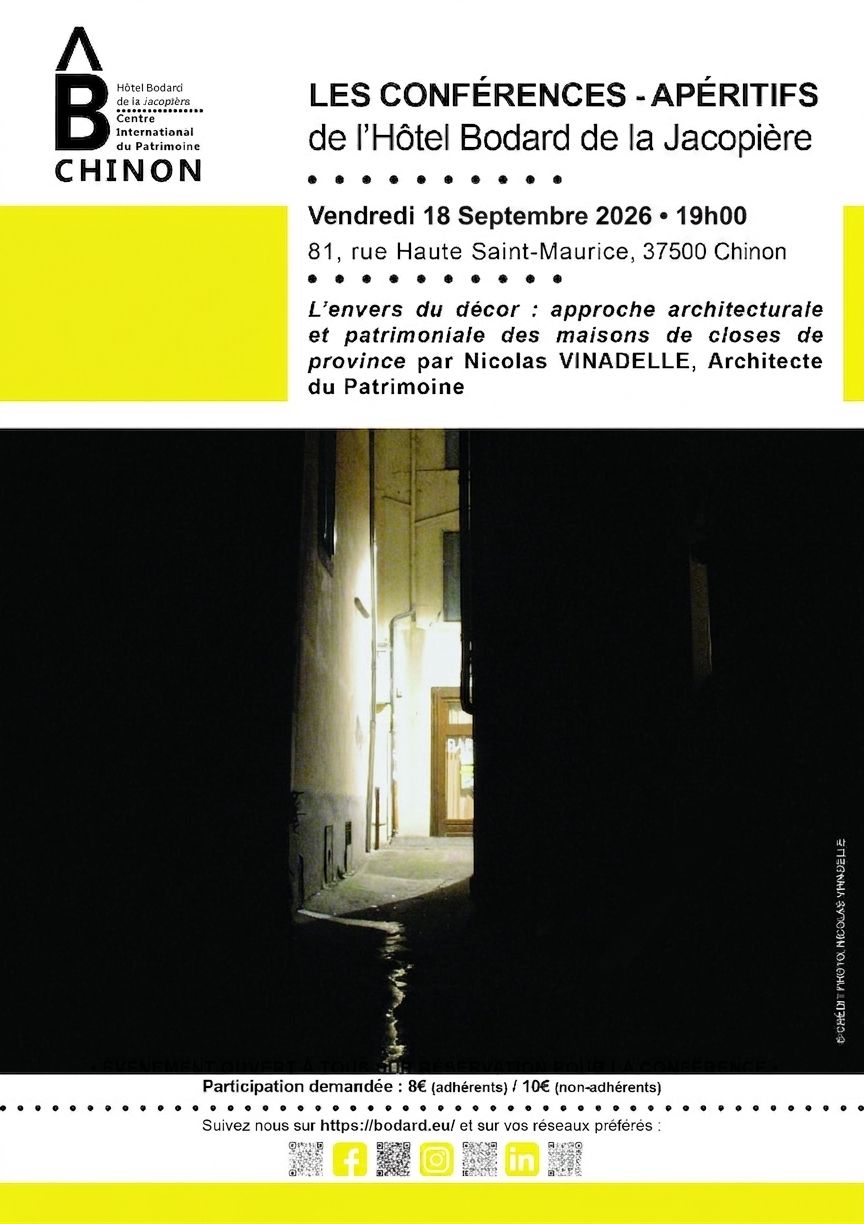 L'envers du décor : approche architecturale et patrimoniale des maisons de closes de province par Nicolas VINADELLE, Architecte du Patrimoine