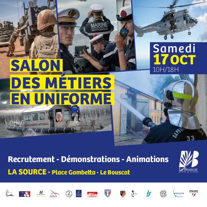 Salon des métiers en uniforme