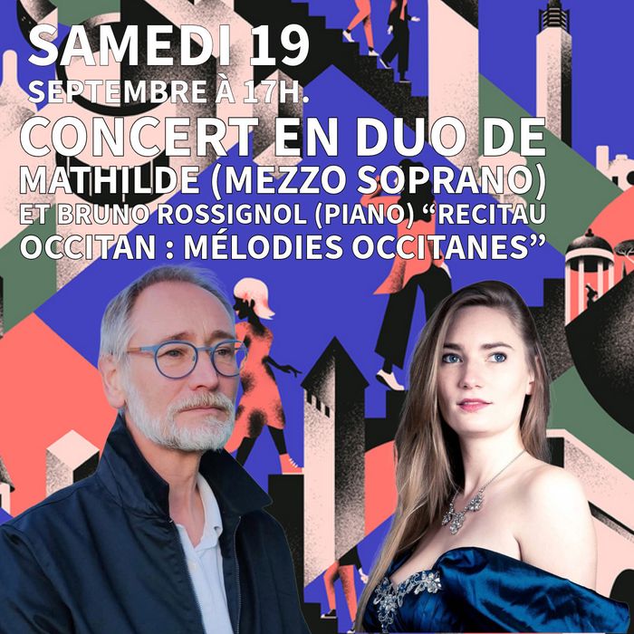 Concert en duo de Mathilde et de Bruno Rossignol "Mélodies occitanes"