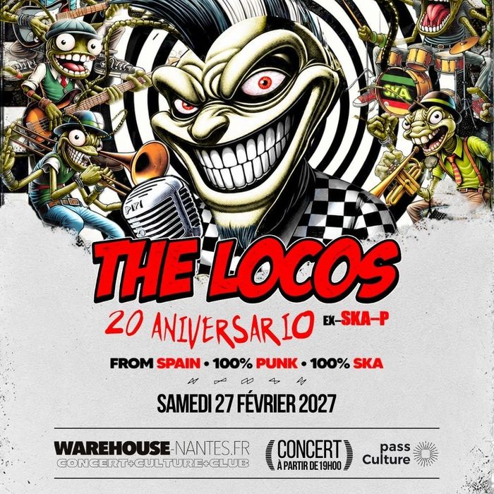 THE LOCOS (ex Ska-P) en concert à Nantes