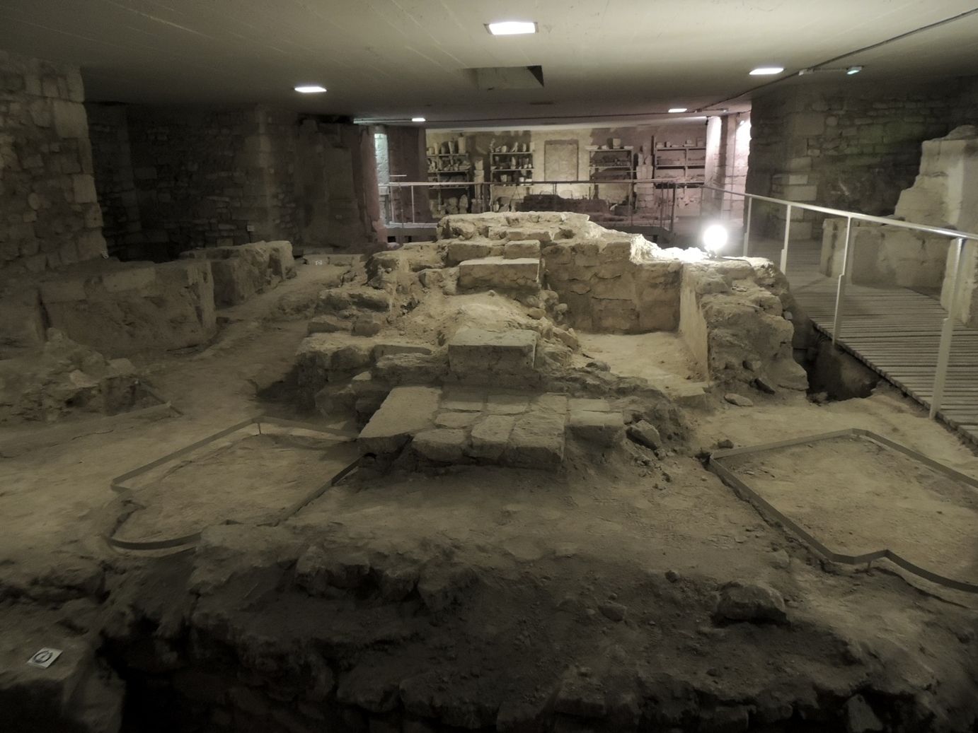 Visite du sous-sol archéologique de la cathédrale