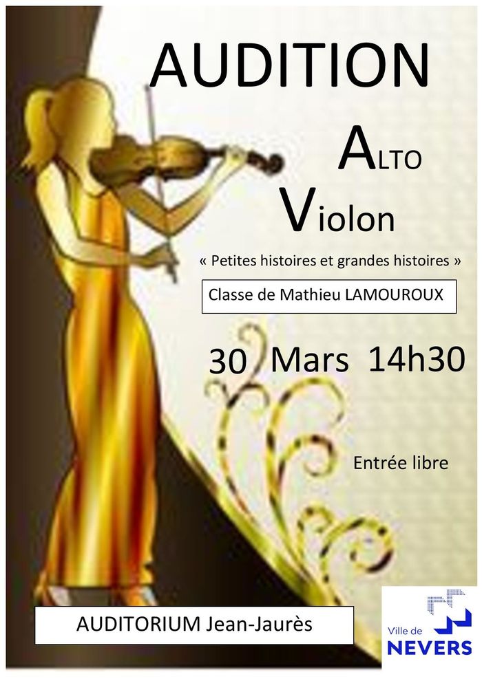 Audition Alto Violon