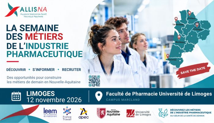 SMIP 2026- Semaine de l'Industrie des Métiers de l'Industrie Pharmaceutique et de santé