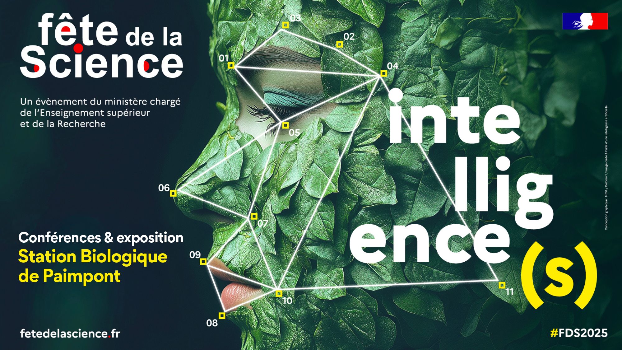 Dans le cadre de la fête de la science, la Station Biologique de Paimpont propose une série de conférences et visites d’exposition. Public : + 10 ans
