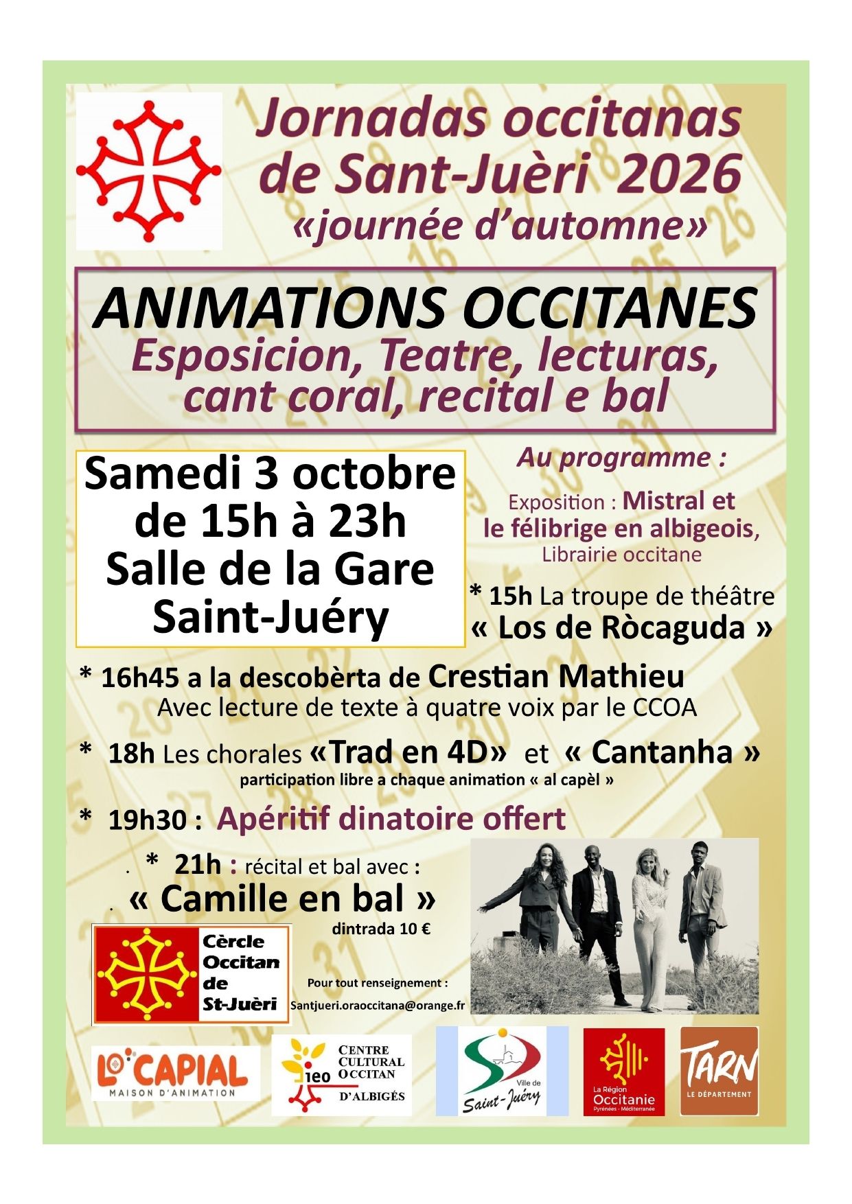 Animations Occitanes Saint Juéry - 15H à 23H