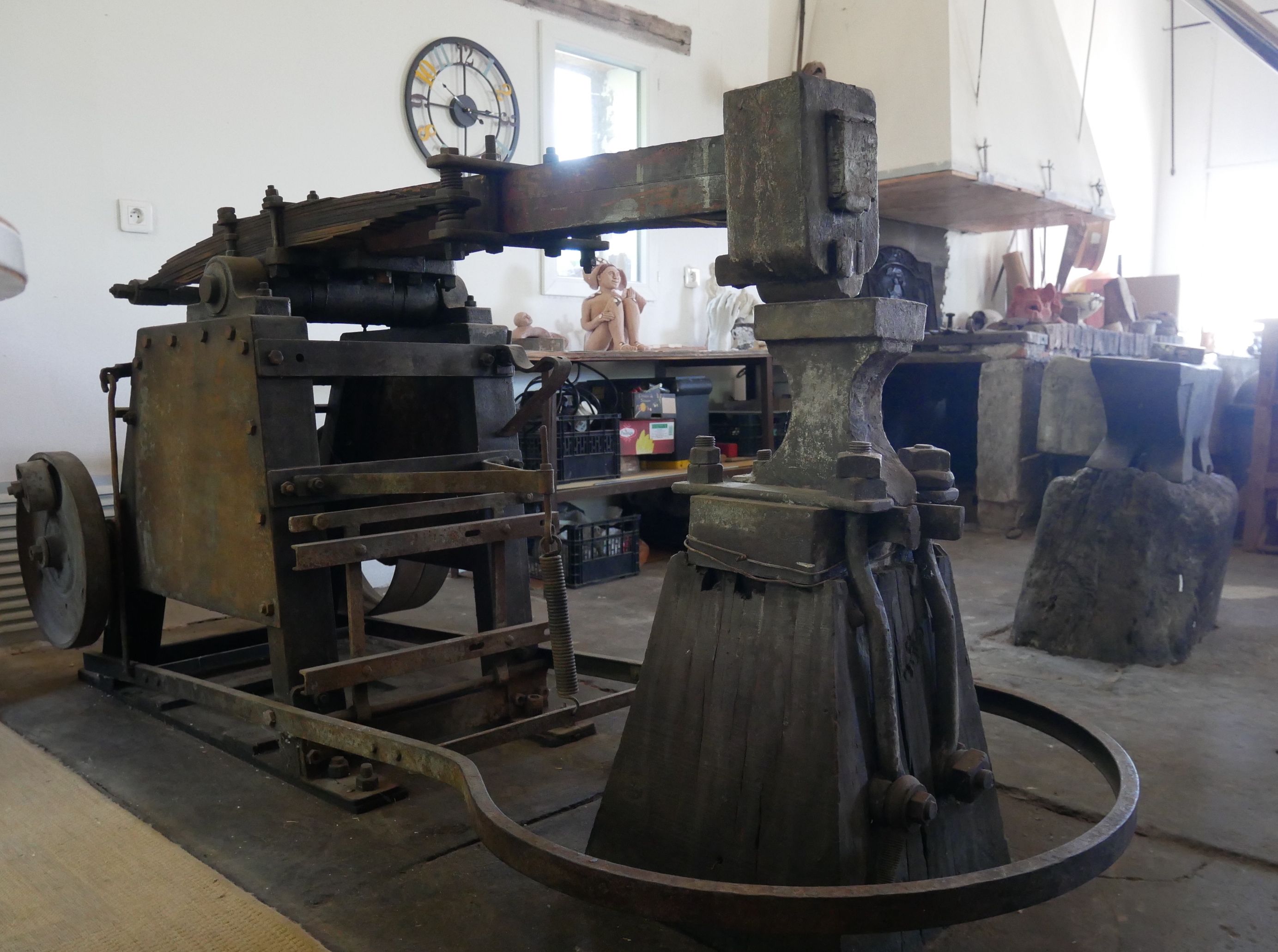 Visite d'une forge ancienne