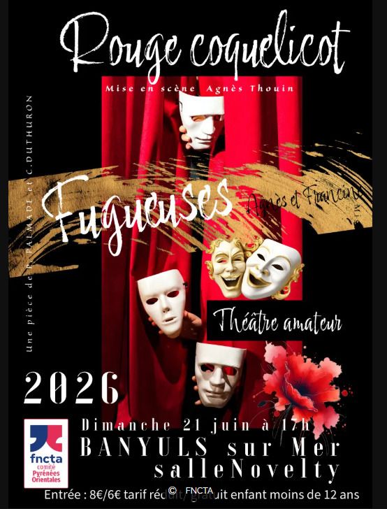 Théâtre "Les Fugueuses" - Cie Rouge Coquelicot