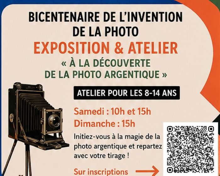 Exposition et Atelier "à la découverte de la photo argentique"