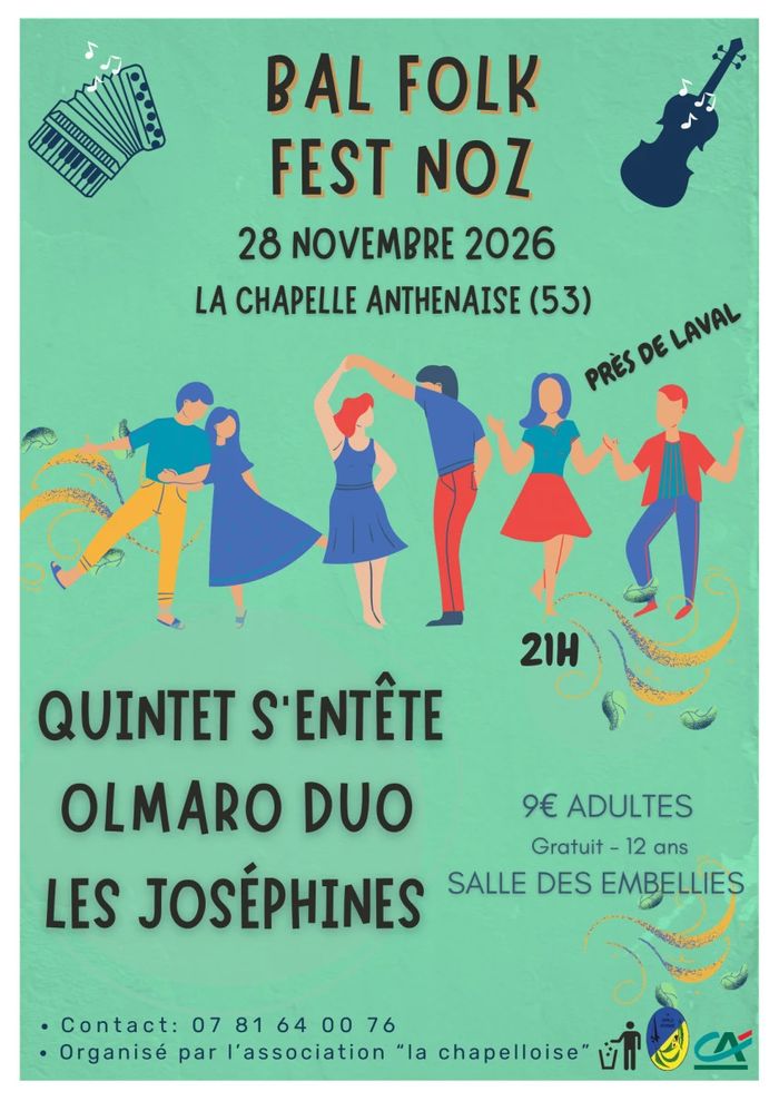 Affiche — Bal Folk - Fest Noz