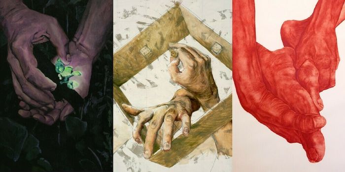 Sous la main, le monde - Exposition de Gisèle Bonin, Chloé Silbano et Bruno Gadenne