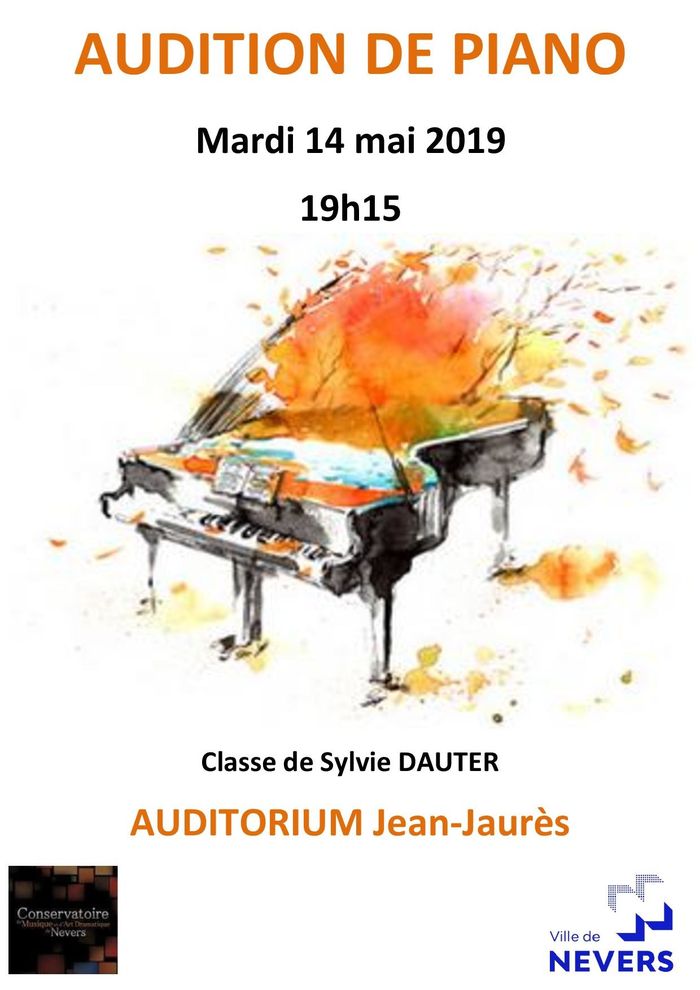 Audition de piano