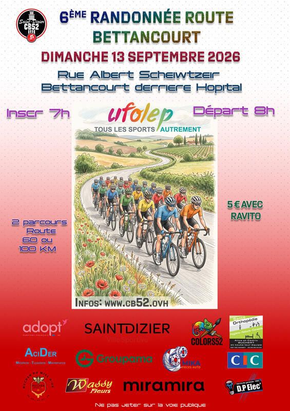 6ème randonnée route