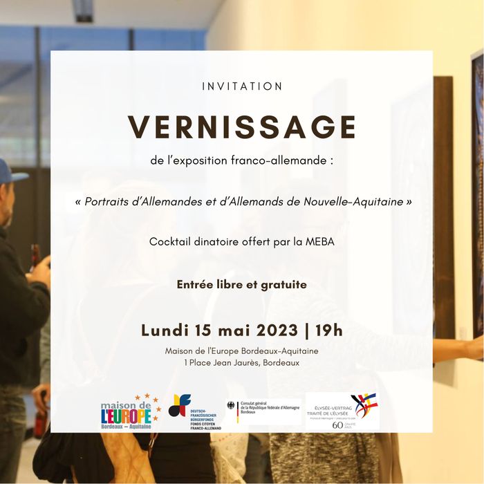 Vernissage de l’exposition franco-allemande