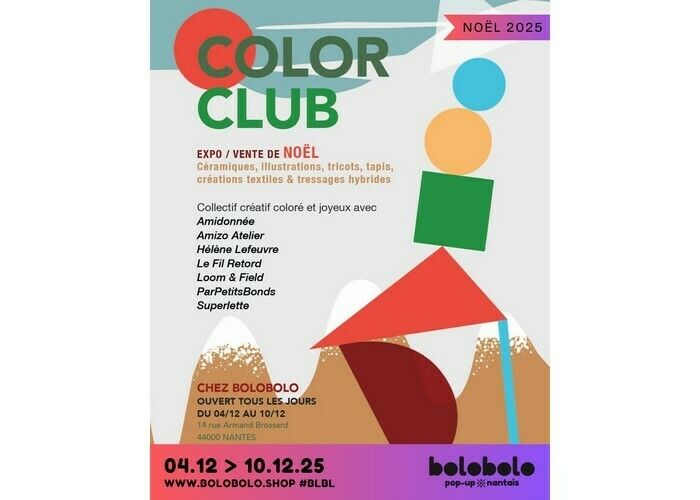 Color Club - Expo-vente de Noël de créatrices
