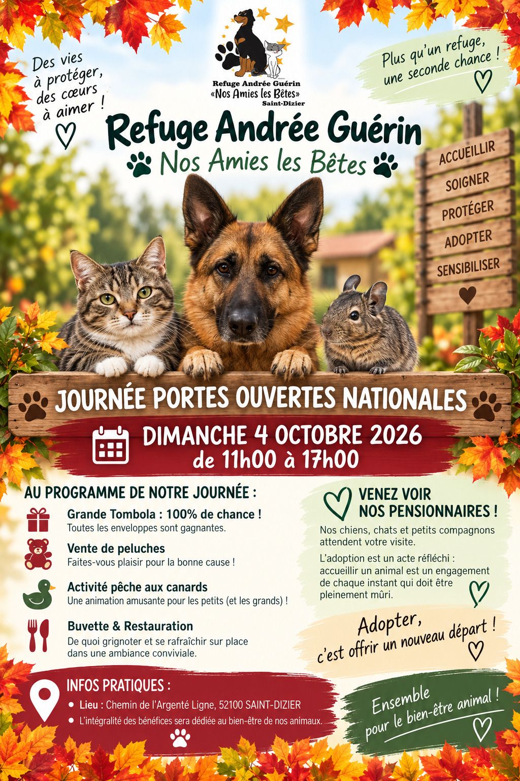 Portes ouvertes au refuge Andrée Guérin