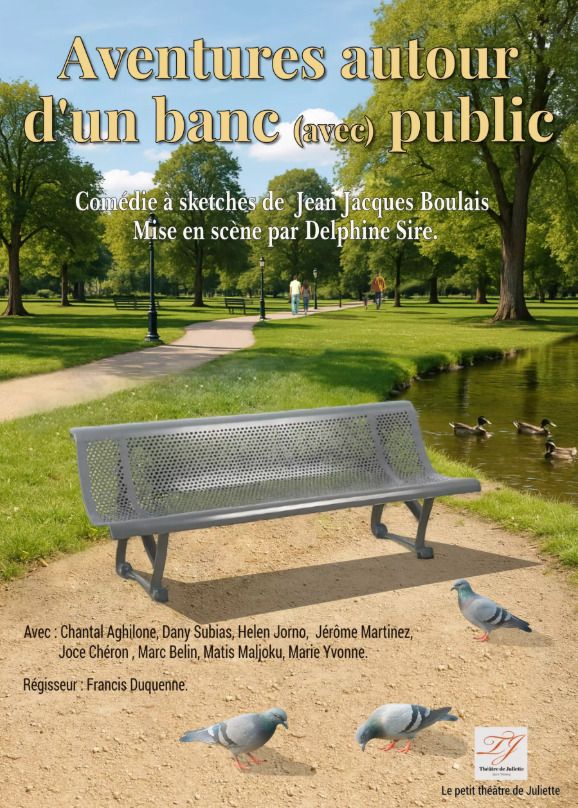 Aventures autour d’un banc
