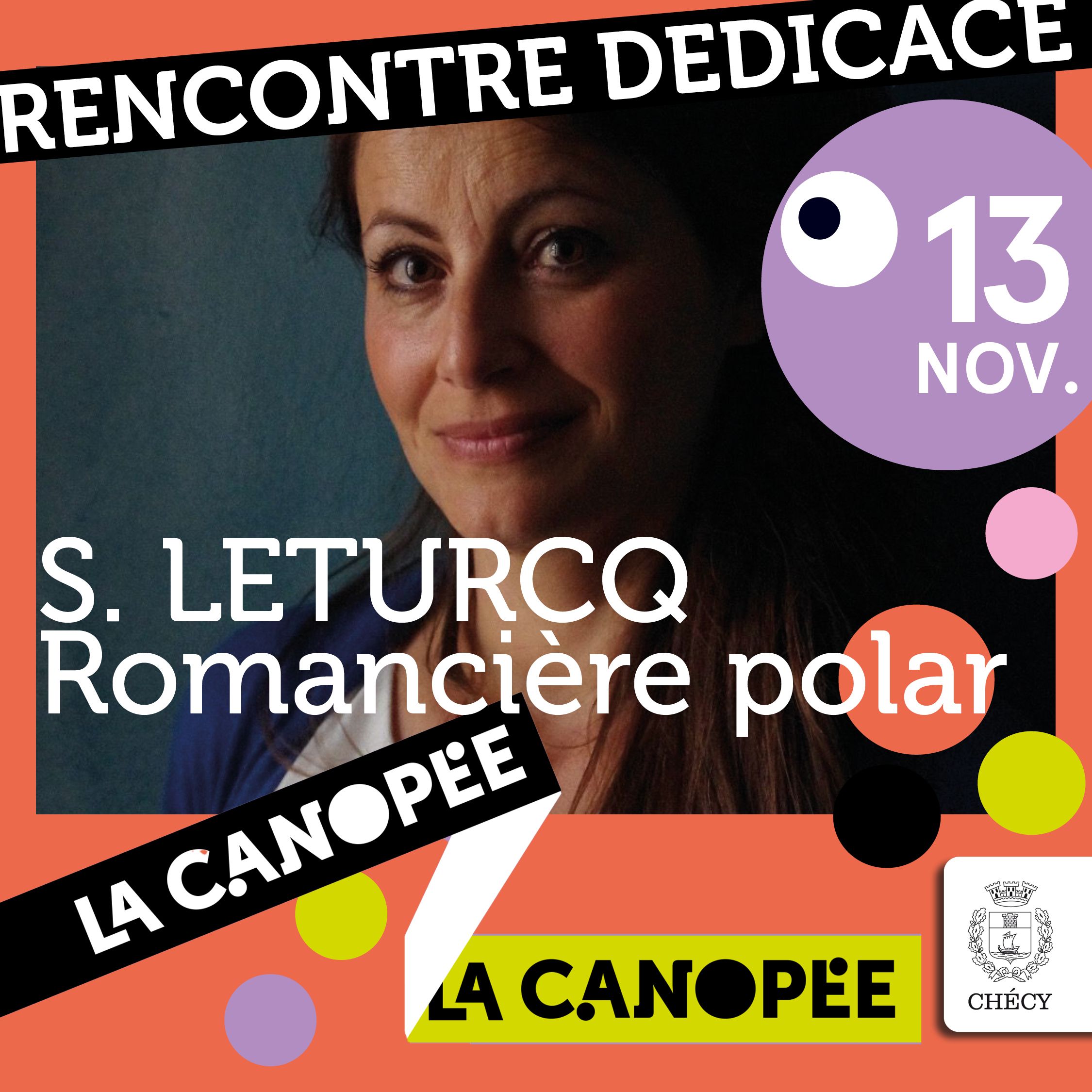 rencontre dédicace avec Sandrine Leturcq