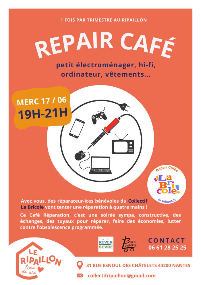 Repair Café au Ripaillon