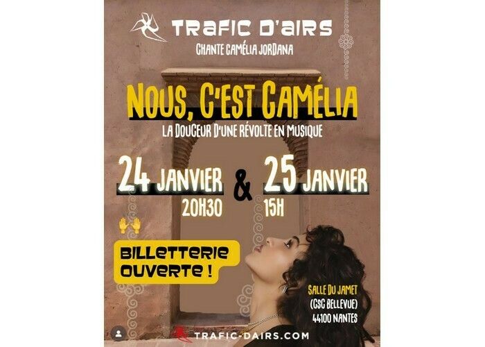Trafic d'airs chante Camélia Jordana : Nous, c'est Camélia