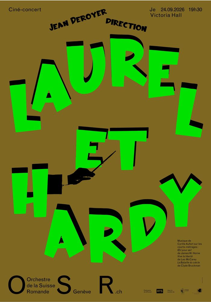 Laurel & Hardy with the Orchestre de la Suisse Romande live