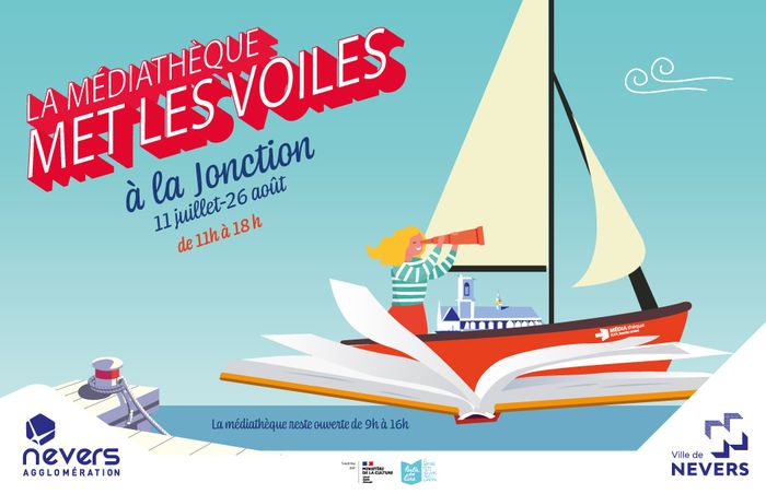 La Médiathèque met les voiles à la Jonction