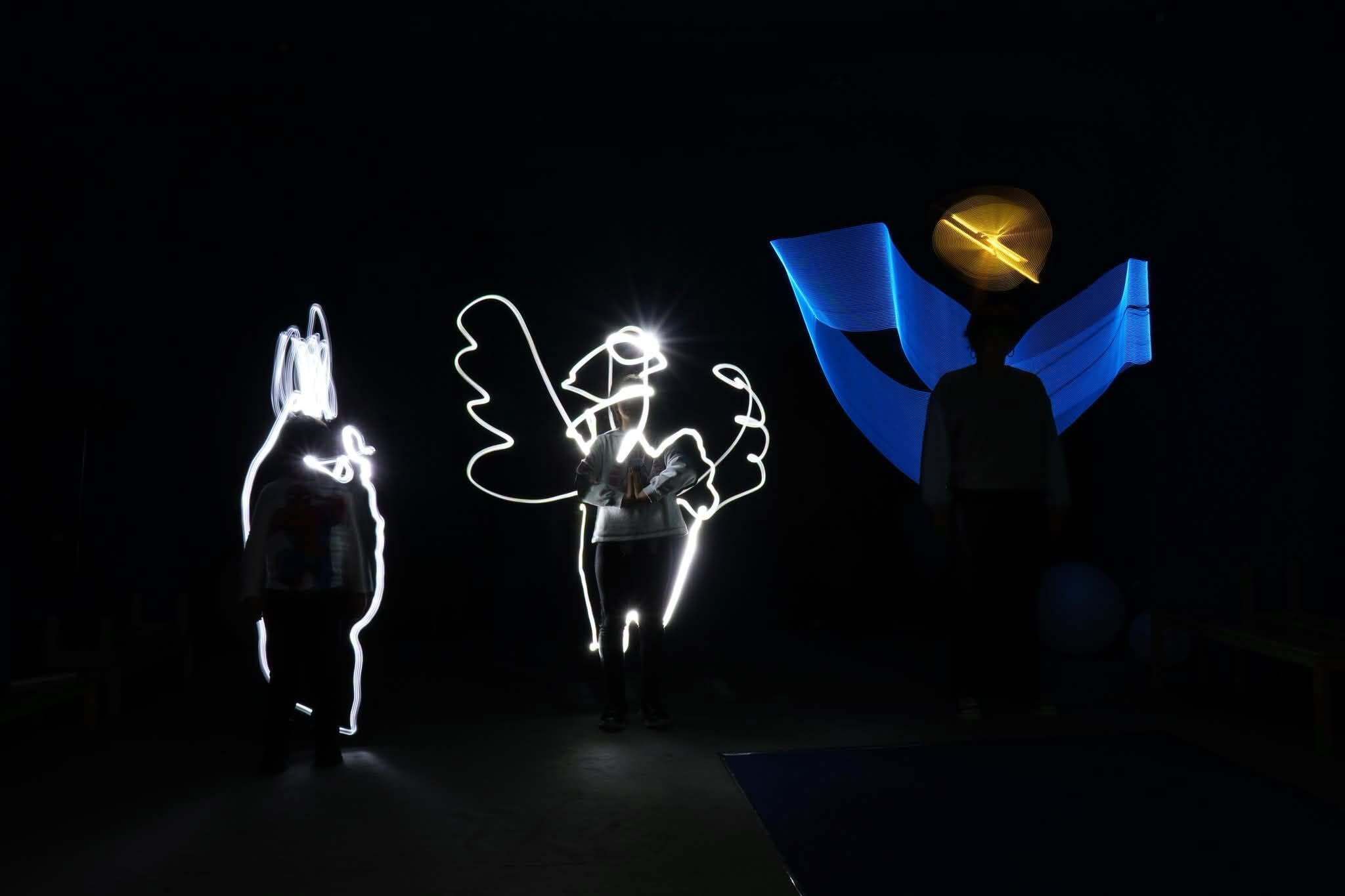 Photographie créative - Light Painting / Les semaines de l'Inclusion