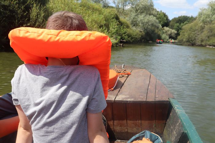 Balade en barque sur l'Ognon