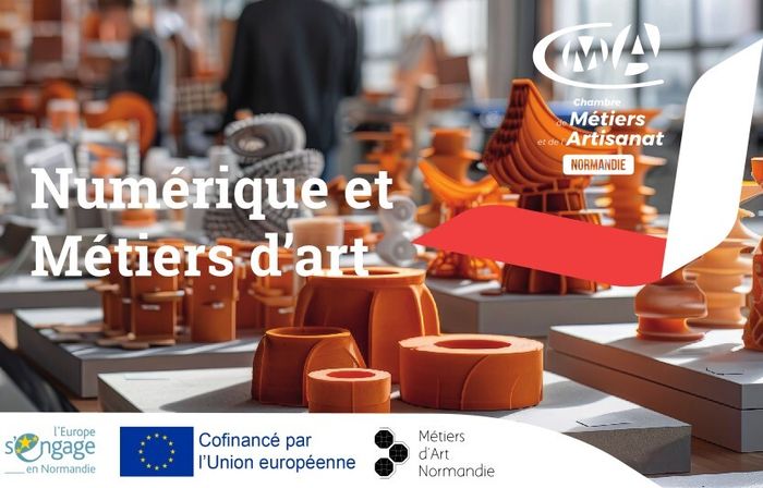 Atelier Métiers d’Art : je Crée, je Modélise, je Fabrique à la CMA Normandie à Caen (14)