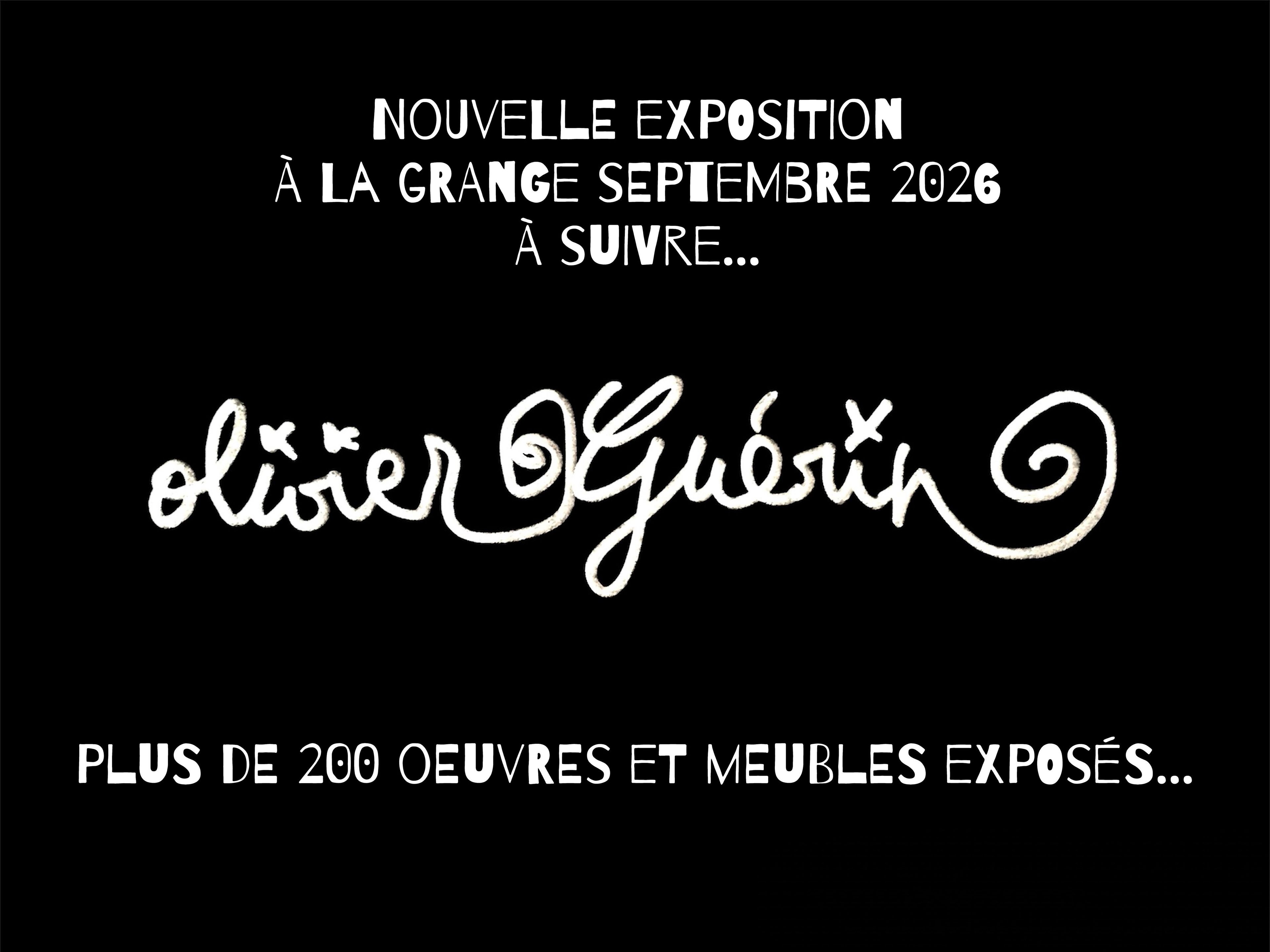 Exposition de l'artiste toulousain Olivier Guérin, peintre, graffeur, dessinateur et photographe