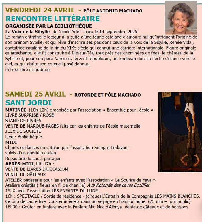 Sant Jordi - Livres, roses, jeux