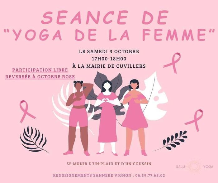 Séance de Yoga de la Femme 🧘‍♀️🎗️