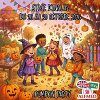 Stage d'anglais PLAY & SAY (6-11 ans) - Pumpkin Party