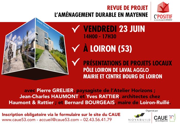 CAUE 53 - C'Positif : l'aménagement durable en Mayenne