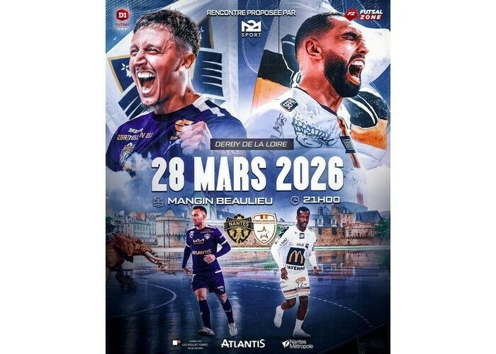 Nantes Métropole Futsal - Laval