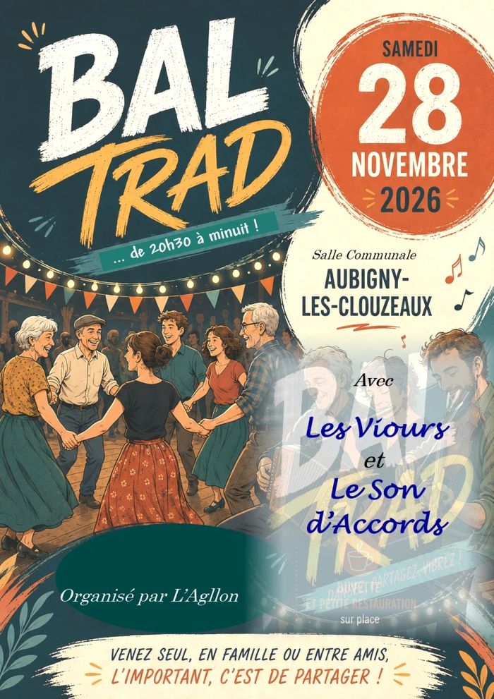Affiche — Bal Trad'
