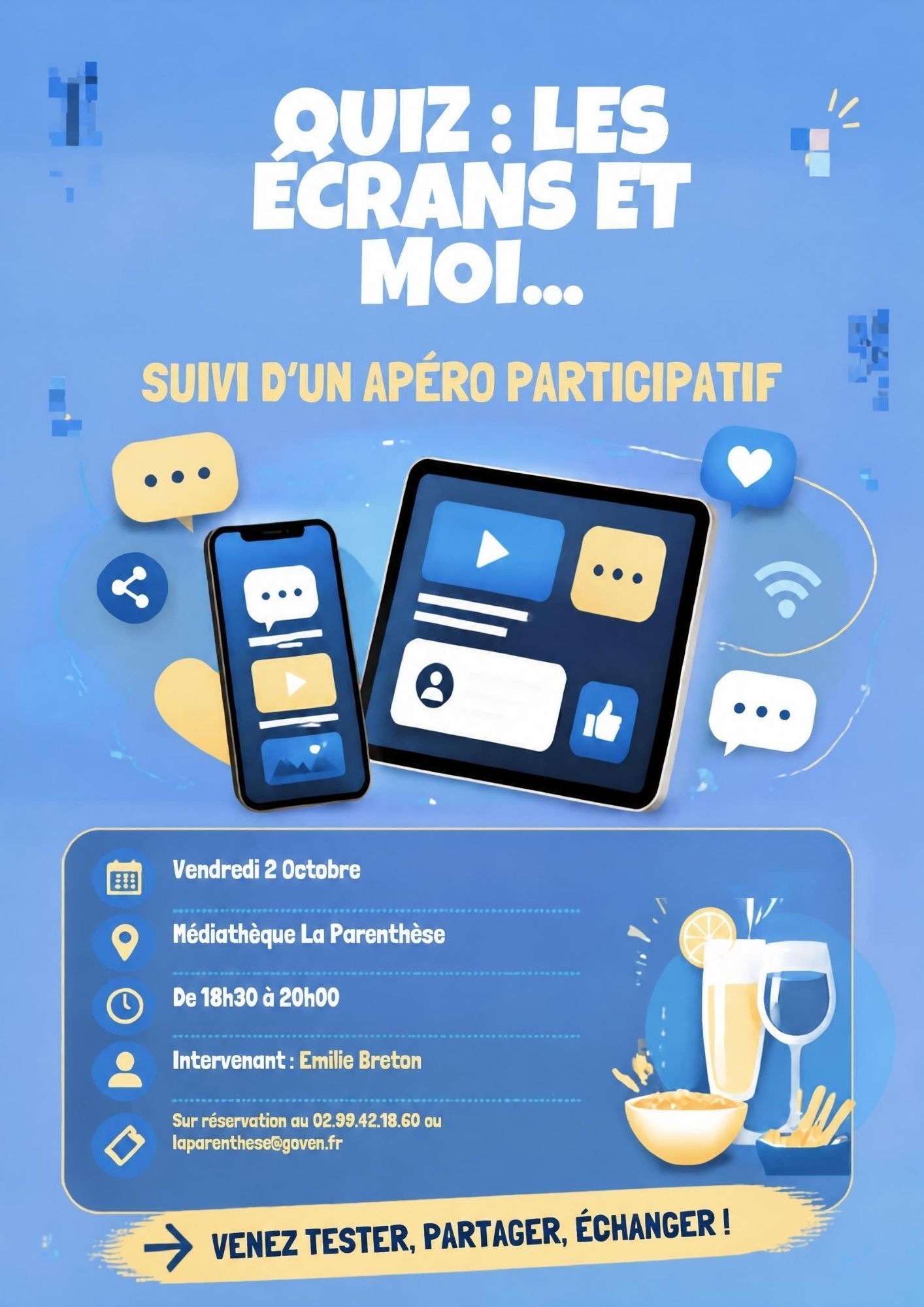 Quiz « Les écrans et nous »