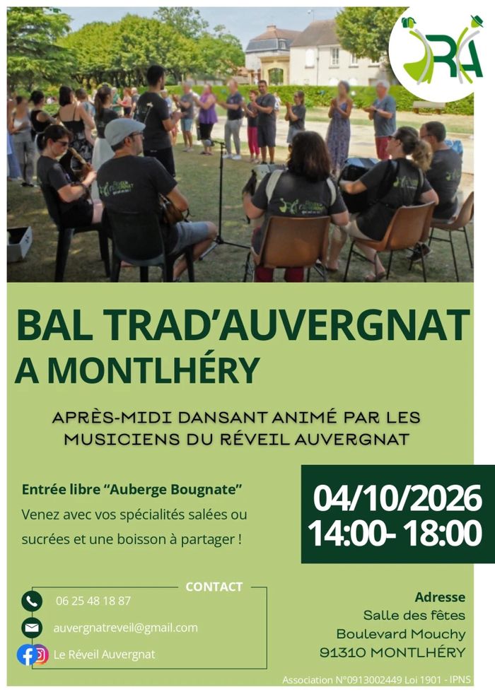 Affiche — Bal Trad'Auvergnat
