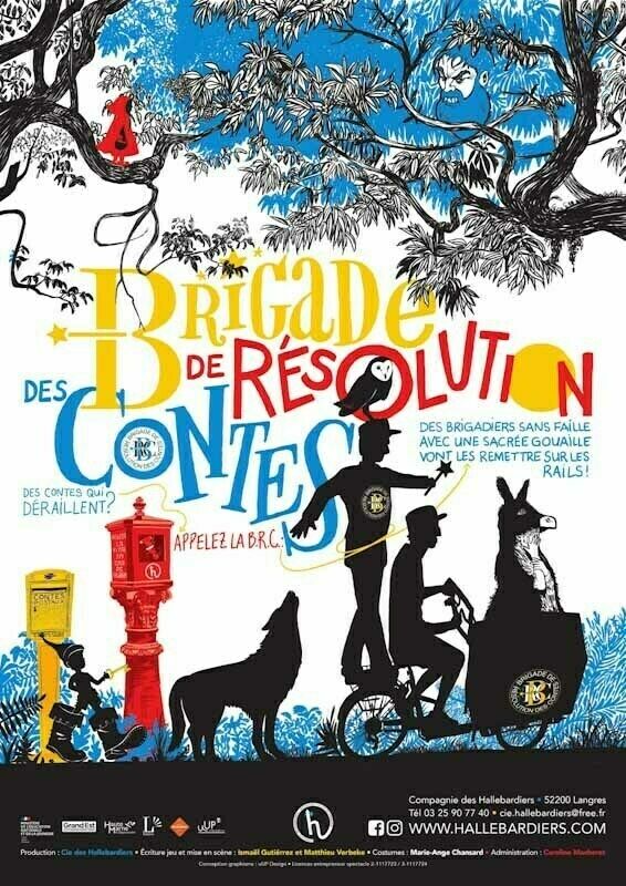 "La Brigade de Résolution des Contes", par la Cie Les Hallebardiers