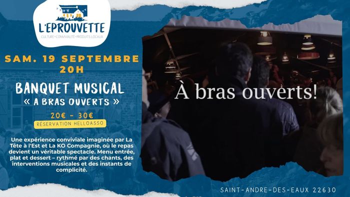 Affiche — "A Bras Ouverts"