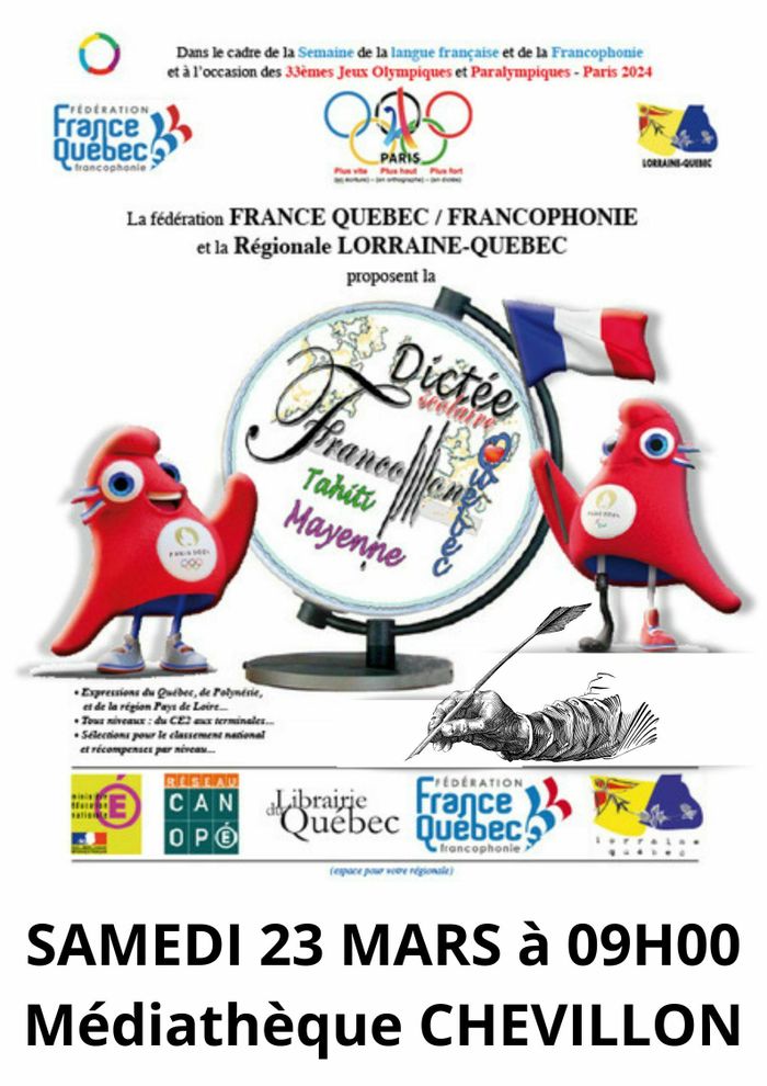 La dictée francophone
