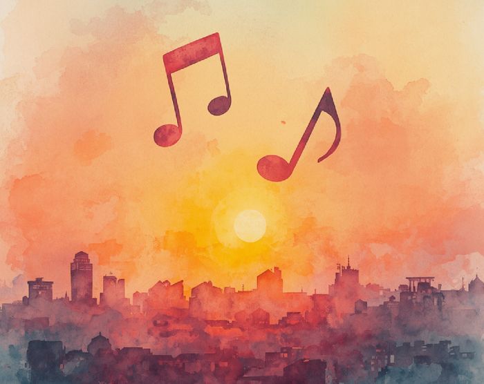 Affiche, Aurore musicale : le saxophone
