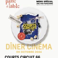 Dîner Cinéma – Projection de courts métrages