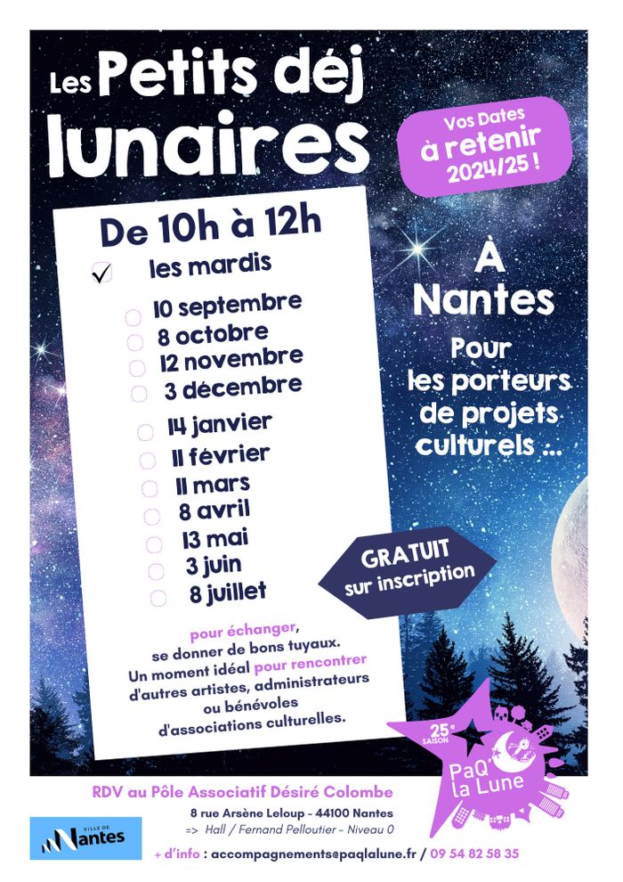 Les petits déj lunaires