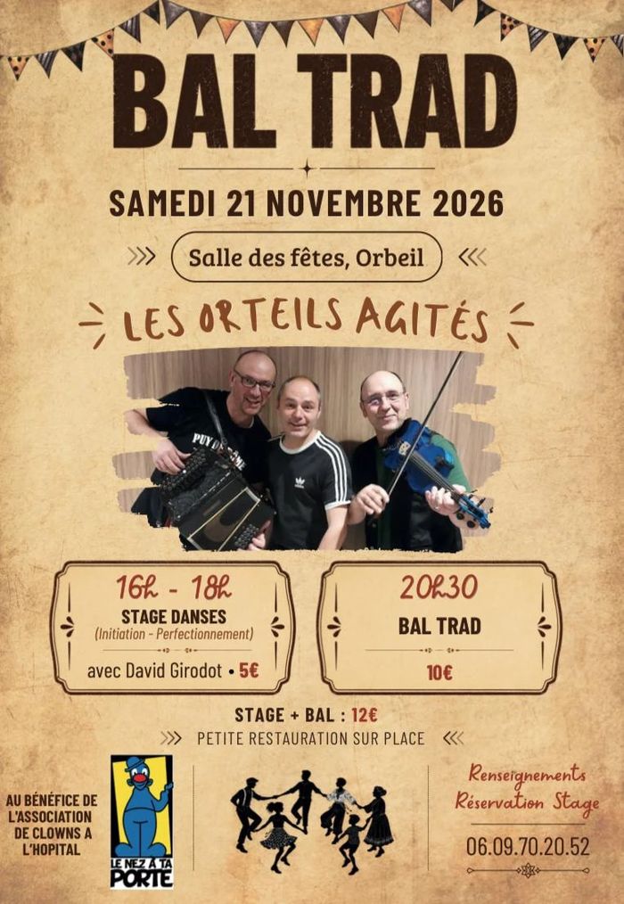 Bal trad et stage de danse